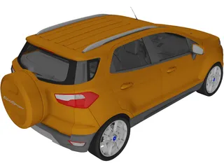 Ford EcoSport (2012) 3D Model