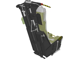 Mk7 Ejection Seat 3D Model