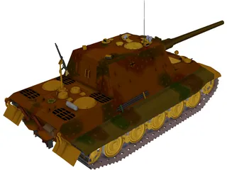 Jagdtiger 1 3D Model