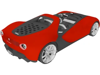 Ferrari Sergio Concept (2013) 3D Model