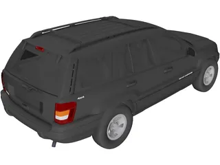 Jeep Grand Cherokee (1999) 3D Model