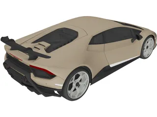 Lamborghini Huracan 3D Model