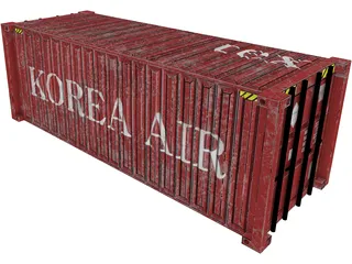 Shipping Container 3D Model