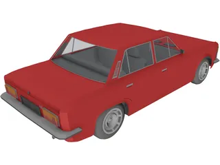 Fiat 125P 3D Model