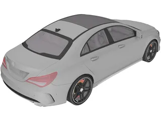 Mercedes-Benz CLA 250 (2013) 3D Model