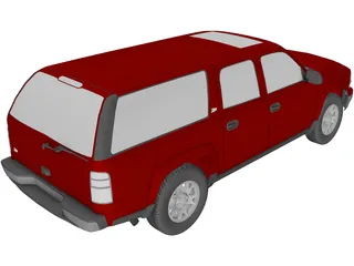 Chevrolet Suburban (2000) 3D Model