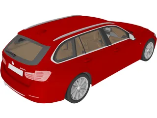 BMW 335i [F31] Wagon 3D Model