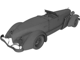 Duesenberg Speedster SJ 3D Model