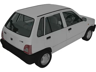 Suzuki Maruti 800 (1986) 3D Model