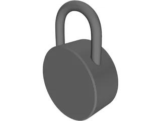 Lock 3D Model