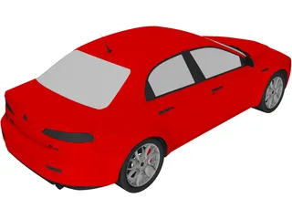 Alfa Romeo 159 Sedan 3D Model