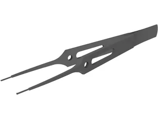 Forceps for Eye Surgery 3D Model