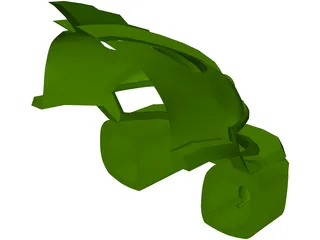 Bionicle Kanohi Miru Nuva Mask 3D Model