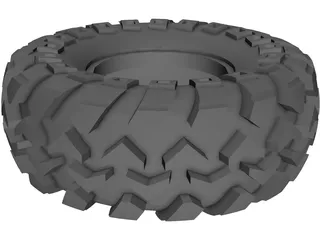 Tire 1.9 Rock Crawling 3D Model