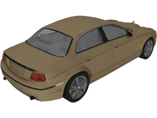 Jaguar S-Type 3D Model