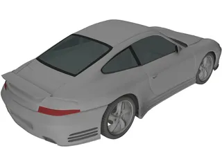 Porsche 911 996 3D Model