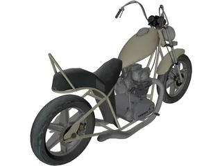 Motorcycle 3D Model