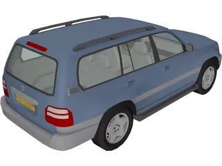 Toyota Land Cruiser (2006) 3D Model