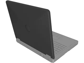 Dell Inspiron 1100 Laptop Computer 3D Model