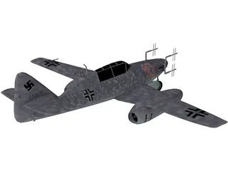 Messerschmidt Me 262 3D Model