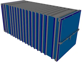 Shipping Container 3D Model