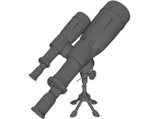 Telescope 3D Model