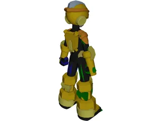 Rockman 3D Model