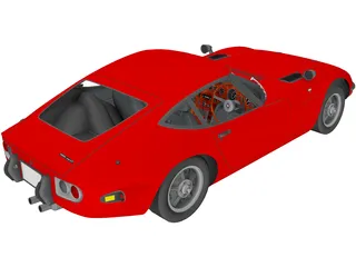 Toyota 2000GT 3D Model