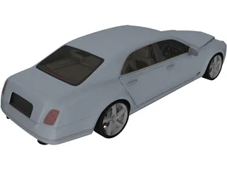 Bentley Mulsanne (2010) 3D Model