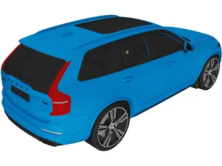 Volvo XC90 Design (2019) 3D Model