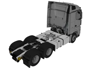 Mercedes-Benz Actros 3D Model