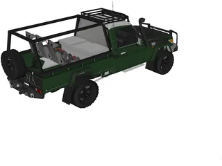 Toyota Land Cruiser FJ40 [Modified] 3D Model