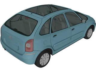 Citroen Xsara Picasso (2004) 3D Model