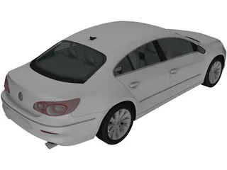 Volkswagen Passat CC (2009) 3D Model