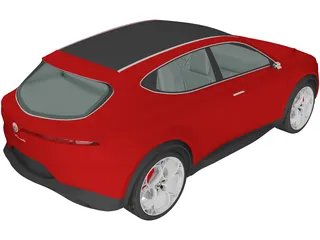 Alfa Romeo Tonale (2019) 3D Model
