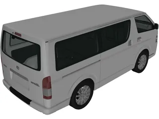 Toyota Hiace (2013) 3D Model