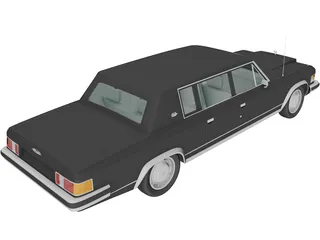 ZIL 4104 (1978) 3D Model