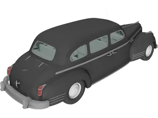 ZIS 115 (1946) 3D Model