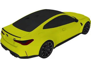 BMW M4 Competition [G82] (2021) 3D Model