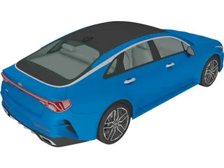 Kia K5 (2019) 3D Model