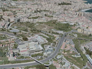 A Coruna City, Spain (2020) 3D Model