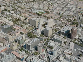 Los Angeles City, USA (2020) 3D Model