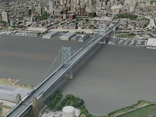 Philadelphia City, USA (2020) 3D Model