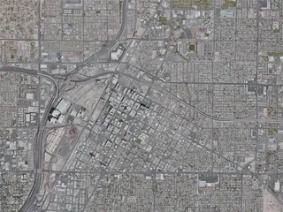 Las Vegas City, Downtown, USA (2020) 3D Model