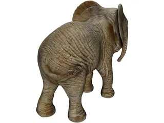 Elephant 3D Model