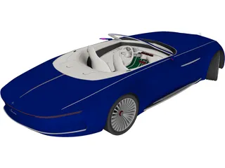 Mercedes-Maybach Vision 6 (2018) 3D Model