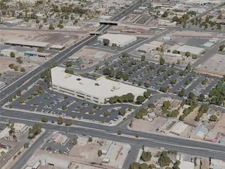 Bakersfield City, USA (2020) 3D Model