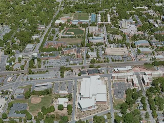 Greensboro City, USA (2020) 3D Model