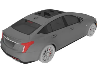 Cadillac CT5 (2020) 3D Model