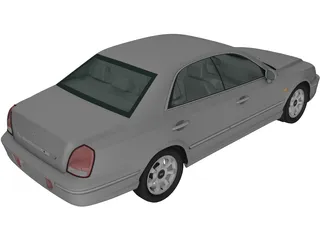 Hyundai Grandeur XG (1999) 3D Model